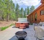 [Image: Luxury Mountain Home with Hot Tub, Heated Deck, and Gorgeous Mountain Views: Firelight Luxury]