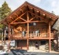 [Image: Modern Log Home with Beautiful Mountain Views, Free Shuttle, and Campfire: Mountain Echo Lodge]