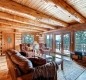 [Image: Modern Log Home with Beautiful Mountain Views, Free Shuttle, and Campfire: Mountain Echo Lodge]