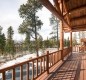 [Image: Modern Log Home with Beautiful Mountain Views, Free Shuttle, and Campfire: Mountain Echo Lodge]