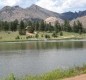 [Image: Quiet Mountain-View, Lakeside Cabin Among Giant Pines, Newly Built]