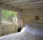 [Image: Authentic 1930s Log House with Sandy Beach &amp; Boats]