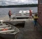 [Image: Authentic 1930s Log House with Sandy Beach &amp; Boats]