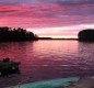 [Image: Cabin on Sandy Beach - Beautiful Rest Lake]