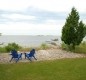 [Image: Waterfront House, Great Sunsets, 100' of Shoreline]