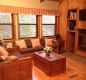 [Image: Cozy Cabin with Swimming, Hiking, Skiing and Biking]