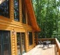 [Image: The Black Bear, a Beautiful Log Home]