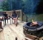 [Image: Super Fun, Private Out Door Hot Tub, Fire Pit, Water Fall on Property]