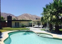 [Image: Mid-Century Modern 3/2 Private Pool Home Top La Quinta Cove]
