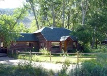 [Image: Woods Landing Guest Cabin on the Big Laramie River]