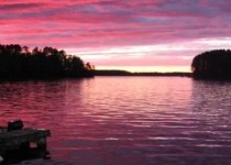 [Image: Cabin on Sandy Beach - Beautiful Rest Lake]