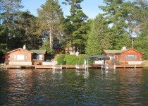 [Image: Northwoods Retreat - Lakeside Cabin]