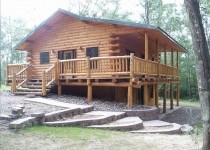 [Image: New Log Cabin Awaits You on 6 Private Acres!]