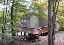 [Image: Cozy Cabin with Swimming, Hiking, Skiing and Biking]