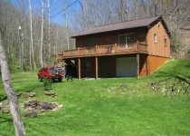 [Image: Serene, Cozy Cabin Nestled on the Greenbrier River Trail.]