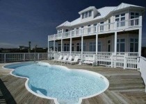 [Image: 1 Magnolia Moon: 7 BR / 10.5 BA Single Family in Emerald Isle, Sleeps 14]