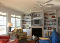 [Image: Soundfront Home W/ Dock and View of Cape Lookout Lighthouse]