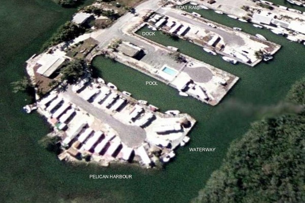 [Image: Ocean Front, W/ Dock; Pirate's Cove, Key Largo, Florida]