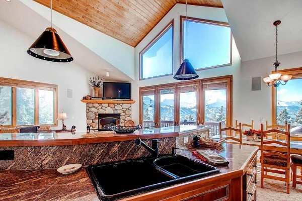 [Image: Located on Baldy Mountain-Sunbreck Has Unbeatable Views of the Ten Mile Range]