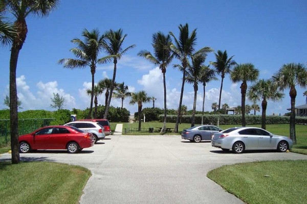 [Image: Tranquil Tropical Setting with Easy Beach Access]