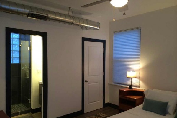 [Image: Modern One Bedroom Carriage House, Perfect Location Close to Everything!]