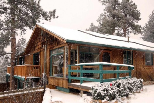 [Image: Stroll Into Evergreen from Bright and Spacious Family Friendly Cabin]
