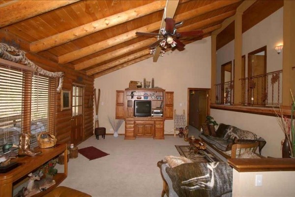 [Image: Spectacular, Log Lodge Nestled in the Foothills, Golden, Co]