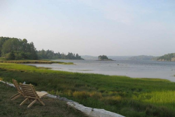 [Image: Picturesque Heron View Cottage on Scenic Machias Bay]