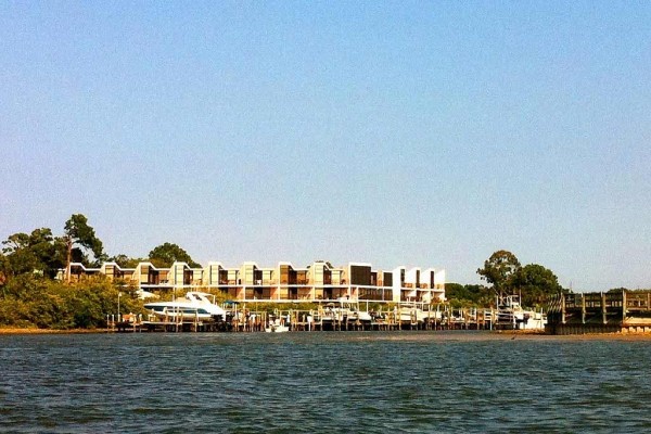 [Image: Waterfront New Smyrna Intracoastal Condo &amp; Boat Slip, 5-Star Rating, Pool/Hottub]