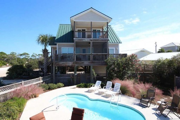 [Image: Fabulous Beach View, Priv Htd Pool, Screen Porch, Pets, Wifi]