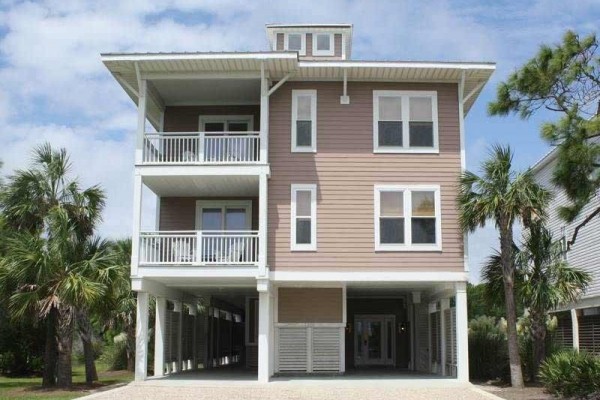 [Image: Relax-N-Style: 7 BR / 6.5 BA Beach View in Saint George Island, Sleeps 22]