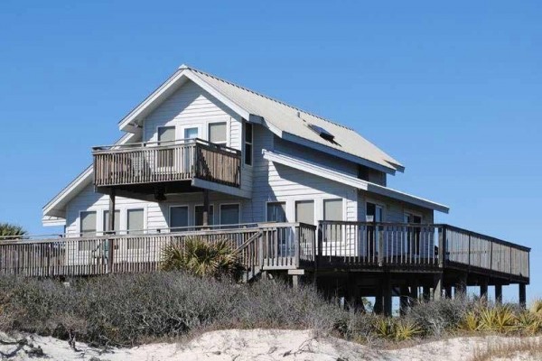 [Image: Sunbird: 3 BR / 3 BA Beach Front in Saint George Island, Sleeps 8]