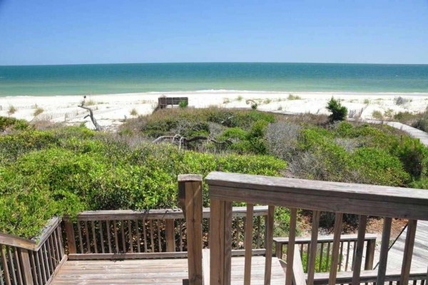 [Image: Mariner'S Compass: 3 BR / 3 BA Beach House in St George Island, Sleeps 9]