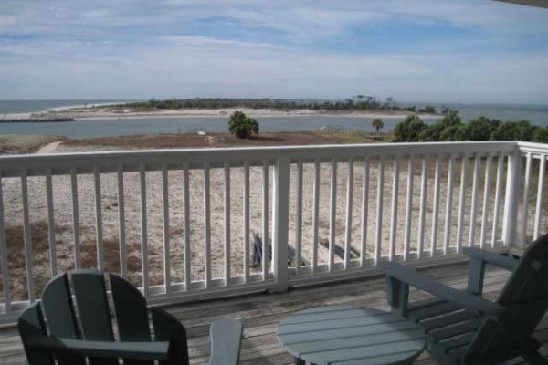 [Image: Beach Blessing...Stunning Views of Gulf and Bob Sikes Cut from Every Window..]