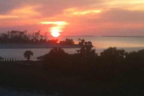 [Image: Beach Blessing...Stunning Views of Gulf and Bob Sikes Cut from Every Window..]