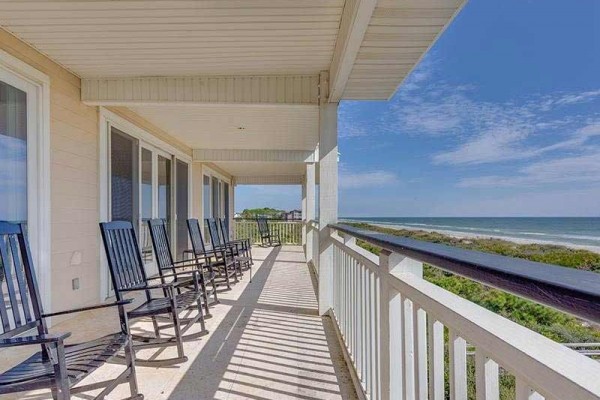 [Image: Heaven's Gate: 8 BR / 6.5 BA Beach Front in Saint George Island, Sleeps 24]