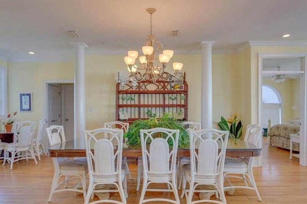 [Image: Heaven's Gate: 8 BR / 6.5 BA Beach Front in Saint George Island, Sleeps 24]