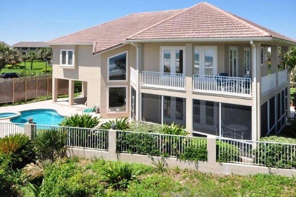 [Image: Ocean Delight, Beach Front, 4 Bedrooms, Private Heated Pool &amp; Heated Spa]