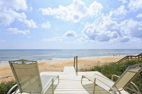 [Image: Flagler Oasis Beach House - Sleeps 8, Beach Front, Hdtv, Wifi]