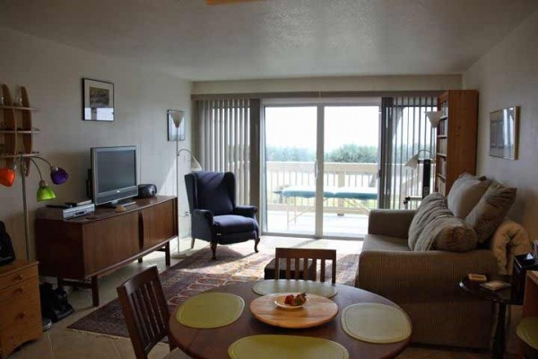 [Image: Clean, Comfy, 1BR/!BA Oceanfront Condo - Perfect Base for Relaxing or Exploring]