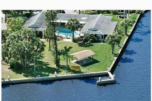 [Image: Breathtaking Palm City House with 280 Feet on the Water]