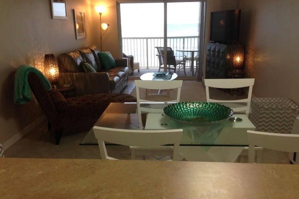 [Image: Stunning Direct Ocean Front Condo! Elegantly Furnished. Wifi. No Drive Beach!]