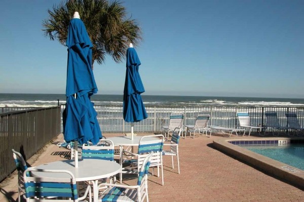 [Image: Relaxing Oceanfront Condo on the No-Cars Ponce Inlet Beach Oasis]