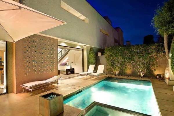 [Image: Contemporary Chic Condo Private Pool Separate Guesthouse]