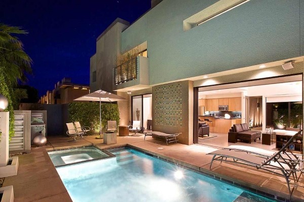 [Image: Contemporary Chic Condo Private Pool Separate Guesthouse]