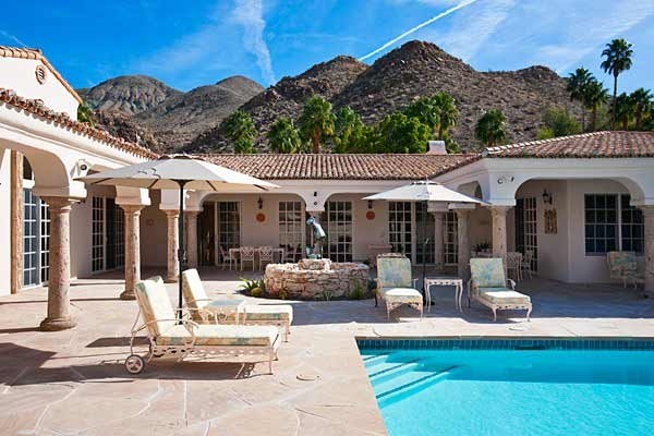 [Image: Mediterranean Style Luxury Estate Nestled Into the Foothills of Palm Springs, Ca]