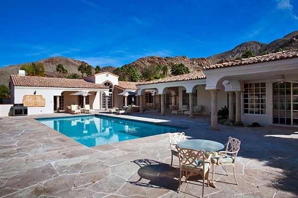 [Image: Mediterranean Style Luxury Estate Nestled Into the Foothills of Palm Springs, Ca]