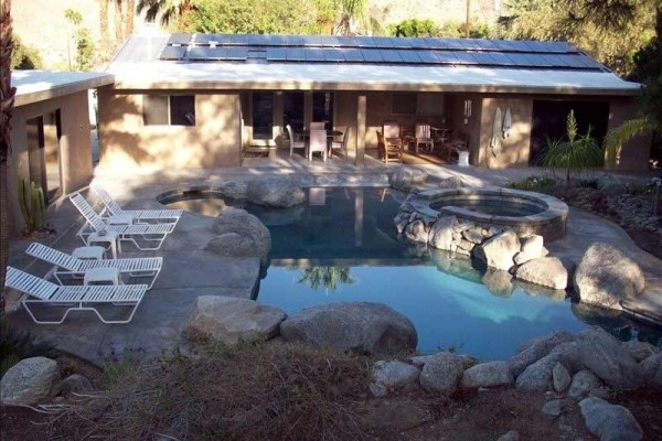 [Image: 'Serene Oasis' Private Resort 5 Bedrms, Gardens &amp; Waterfall!]