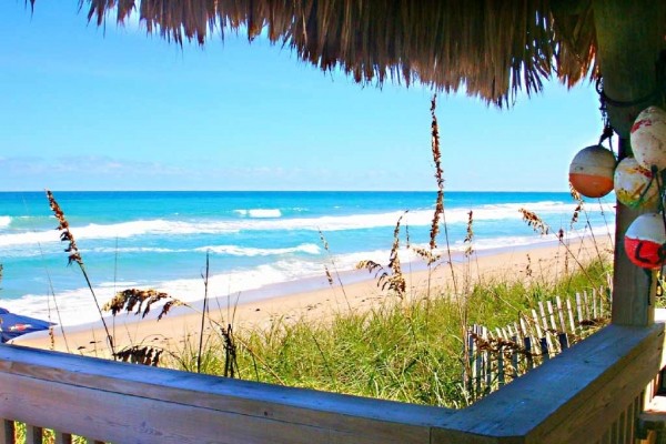 [Image: Panoramic Ocean View from This Corner Condo with Balcony. Direct Ocean Front!]