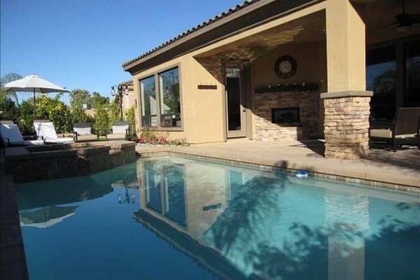 [Image: Brand New! Gorgeous Home with Private Pool, Spa &amp; Mountain Views!]
